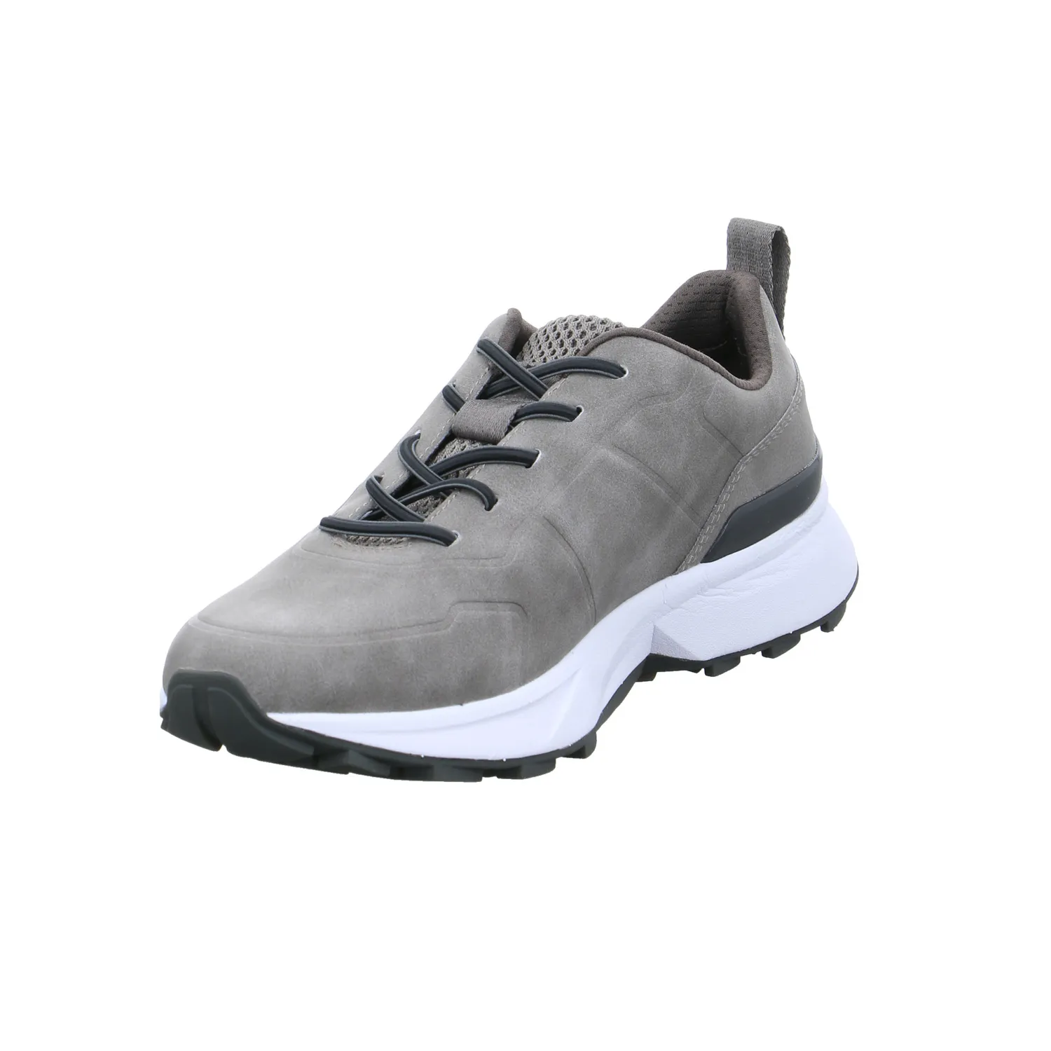 BUGATTI SHOES Halbschuhe Sneaker Taupe Lederimitat