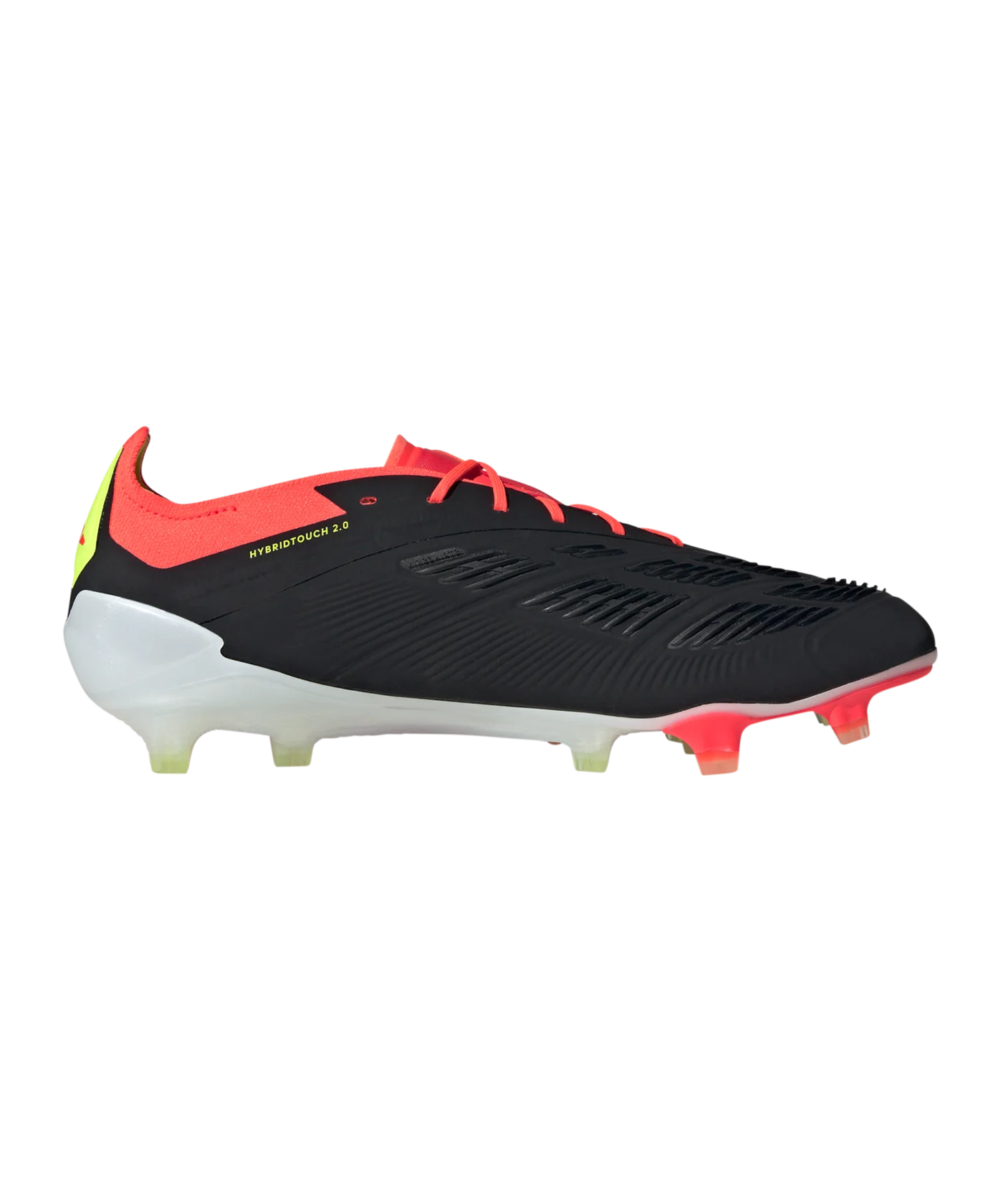 adidas Predator Elite FG Solar Energy Schwarz Weiss Rot