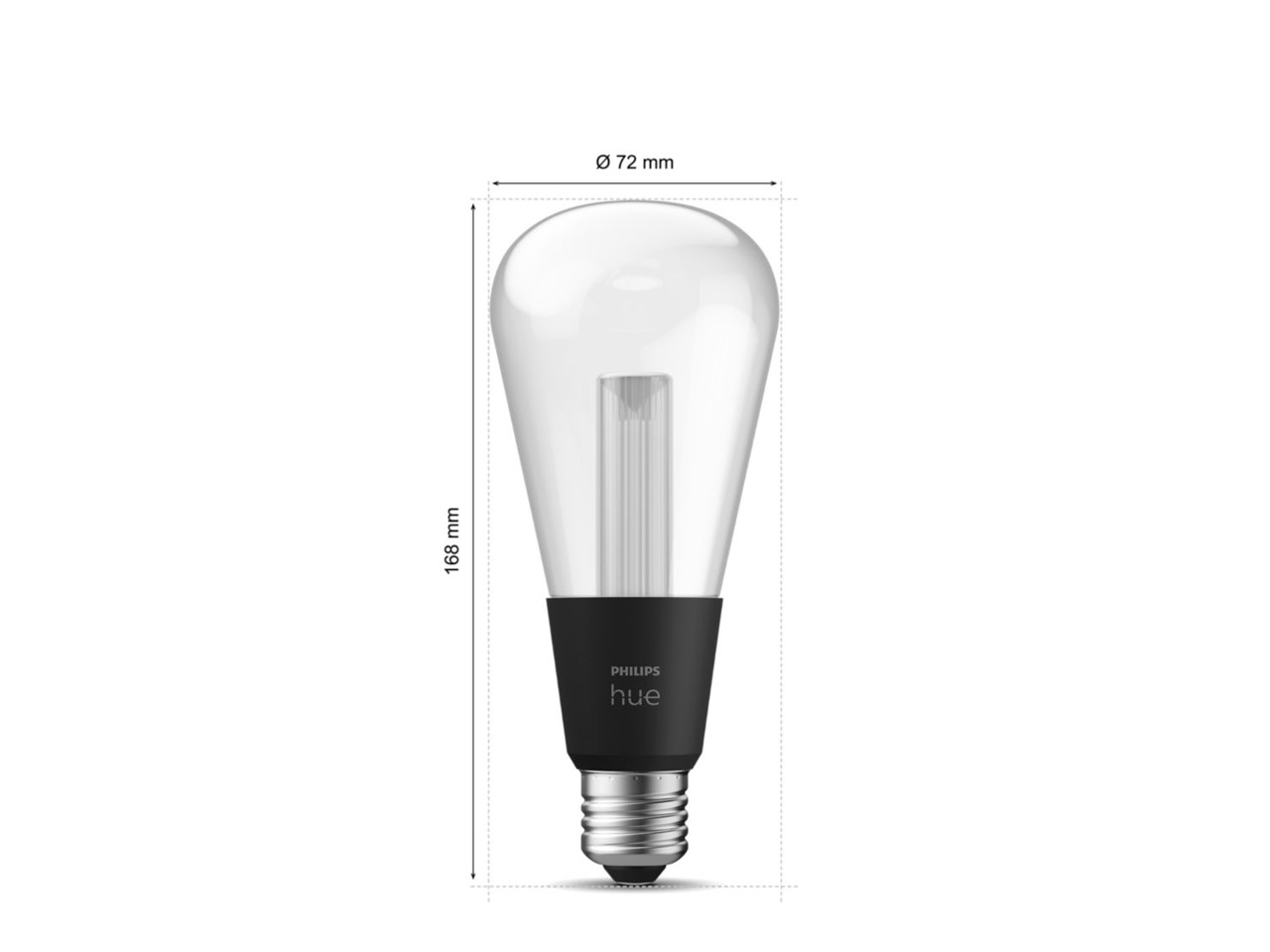 Philips Hue - LG ST72 Edison E27 Pære EU