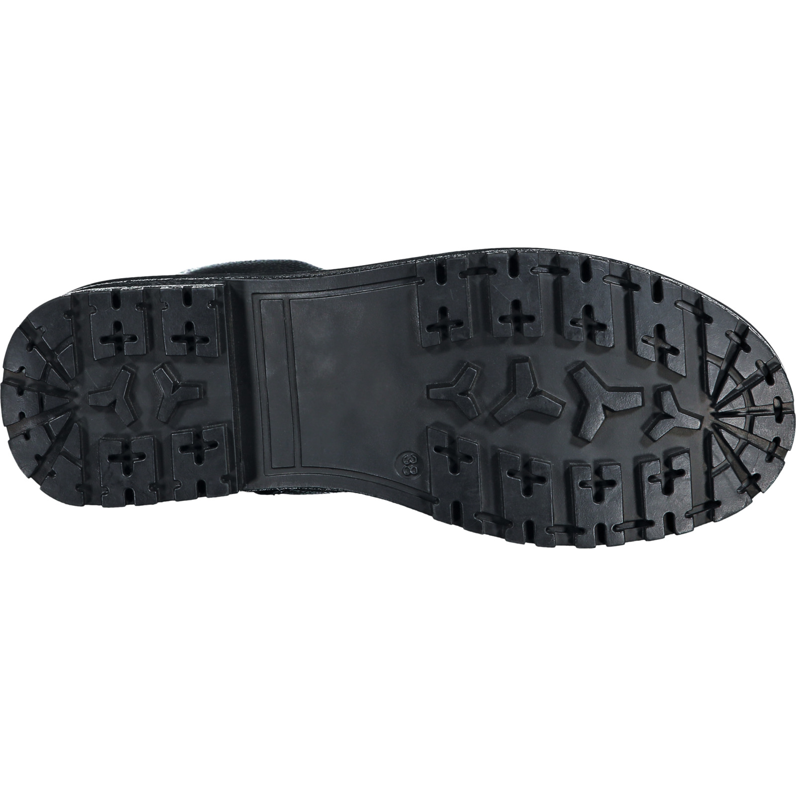 Cafe Moda Leder Boot Da., 37, schwarz