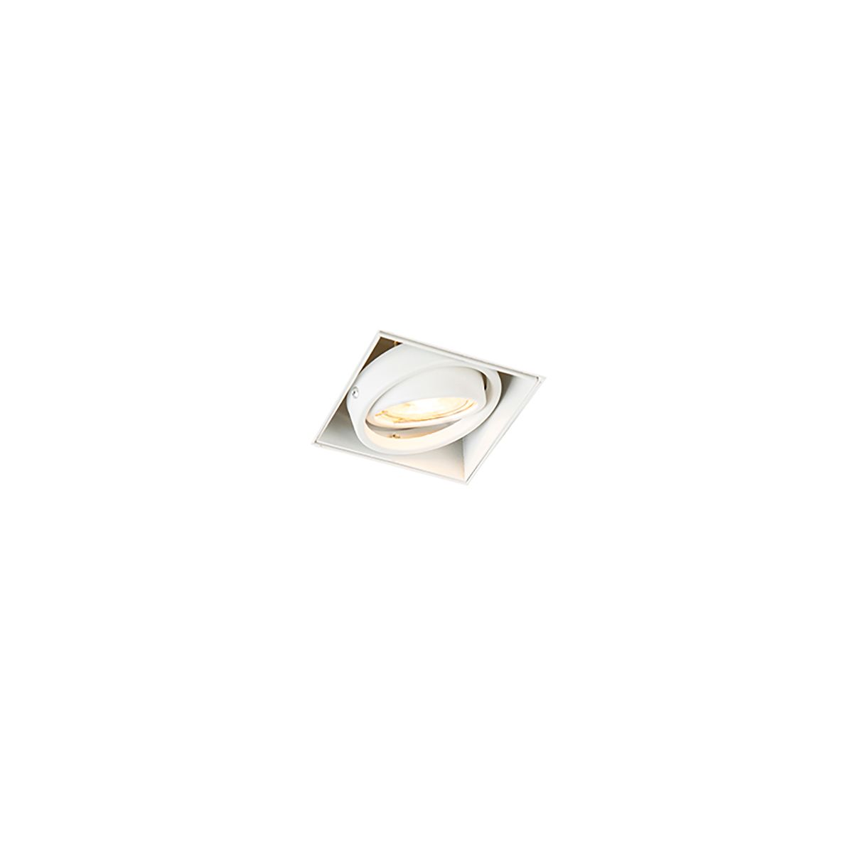 Set van 12 inbouwspot wit GU10 kantelbaar trimless - Oneon