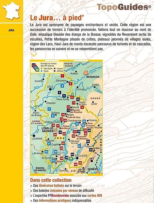 FFRP - D039 LE JURA A PIED FFRP