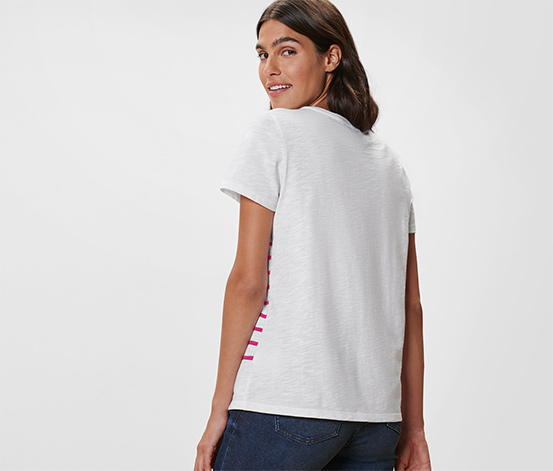 T-Shirt mit Streifen