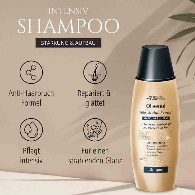 Olivenöl Intensiv Hair Repair Shampoo, 200 ml