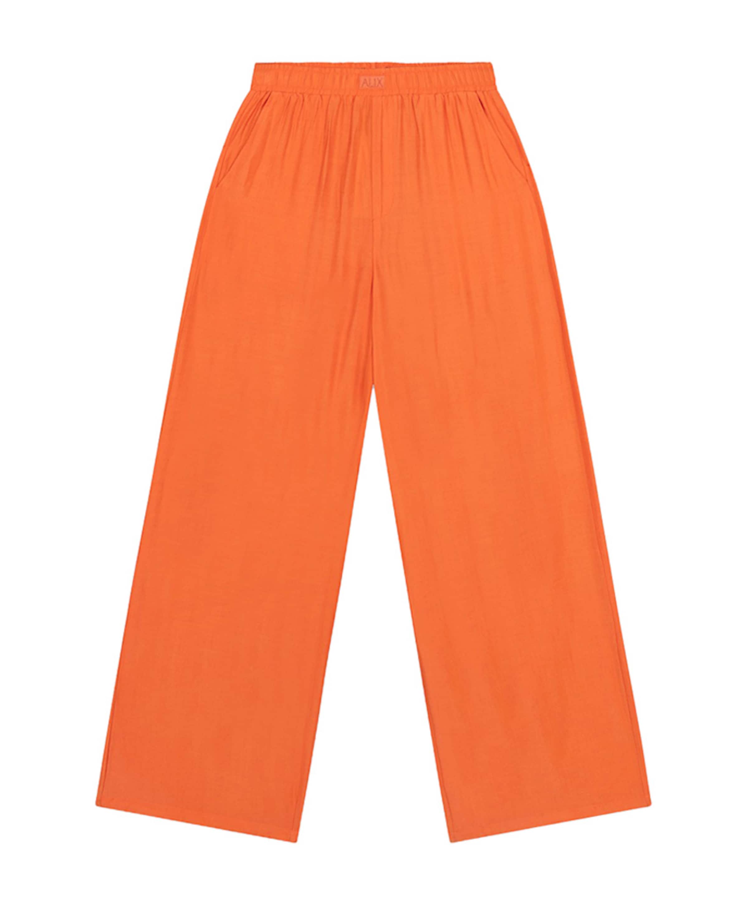 Alix The Label IRREGULAR WIDE LEG dames broek oranje