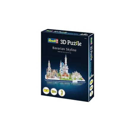 Revell 3D Puzzle Bayern Skyline, 178 Teile