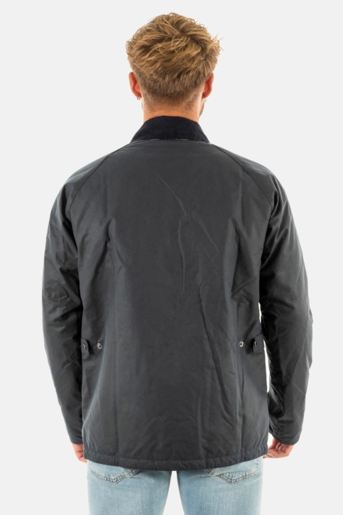 blousons et vestes barbour ambleside wax ny92 navy