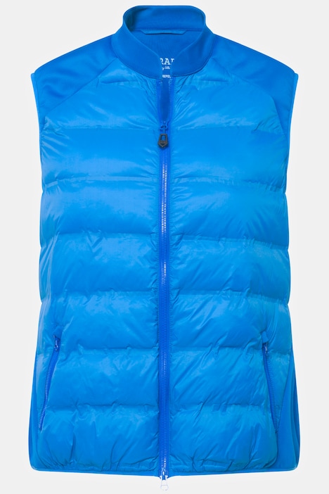 Golf-Hybridweste, Powerstretch, 2-Wege-Zipper, Stehkragen