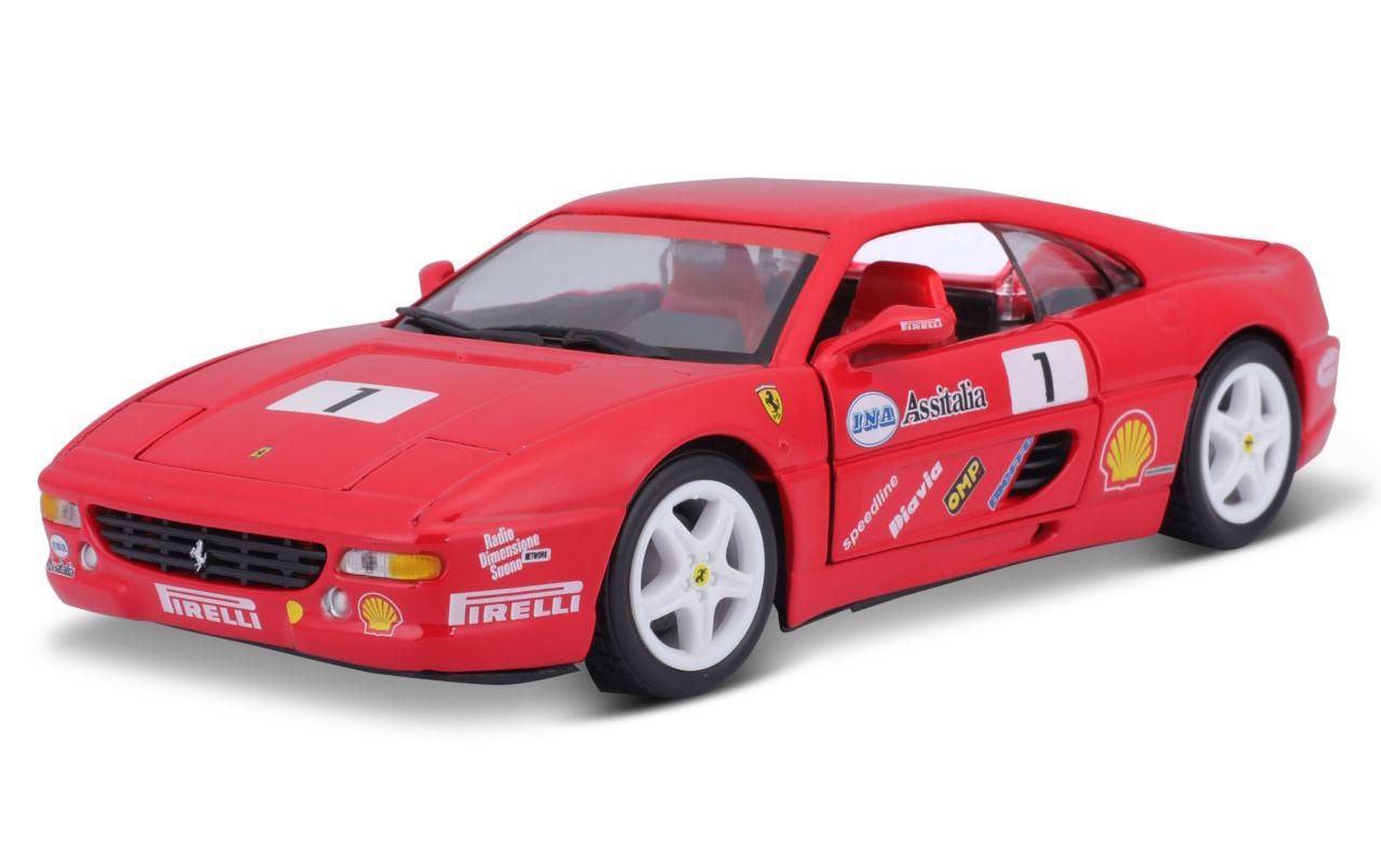 Ferrari Racing F355 Challenge Rot 1:24Sammlermodell im Massstab 1:24