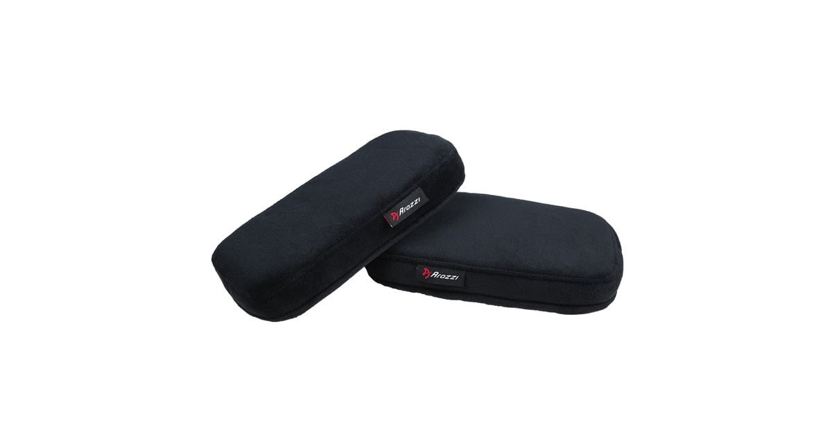 ArozziMemory Foam Armrest Pads polssteun  (Zwart)