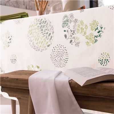 Linge de table polycoton à fleurs NYDEL®