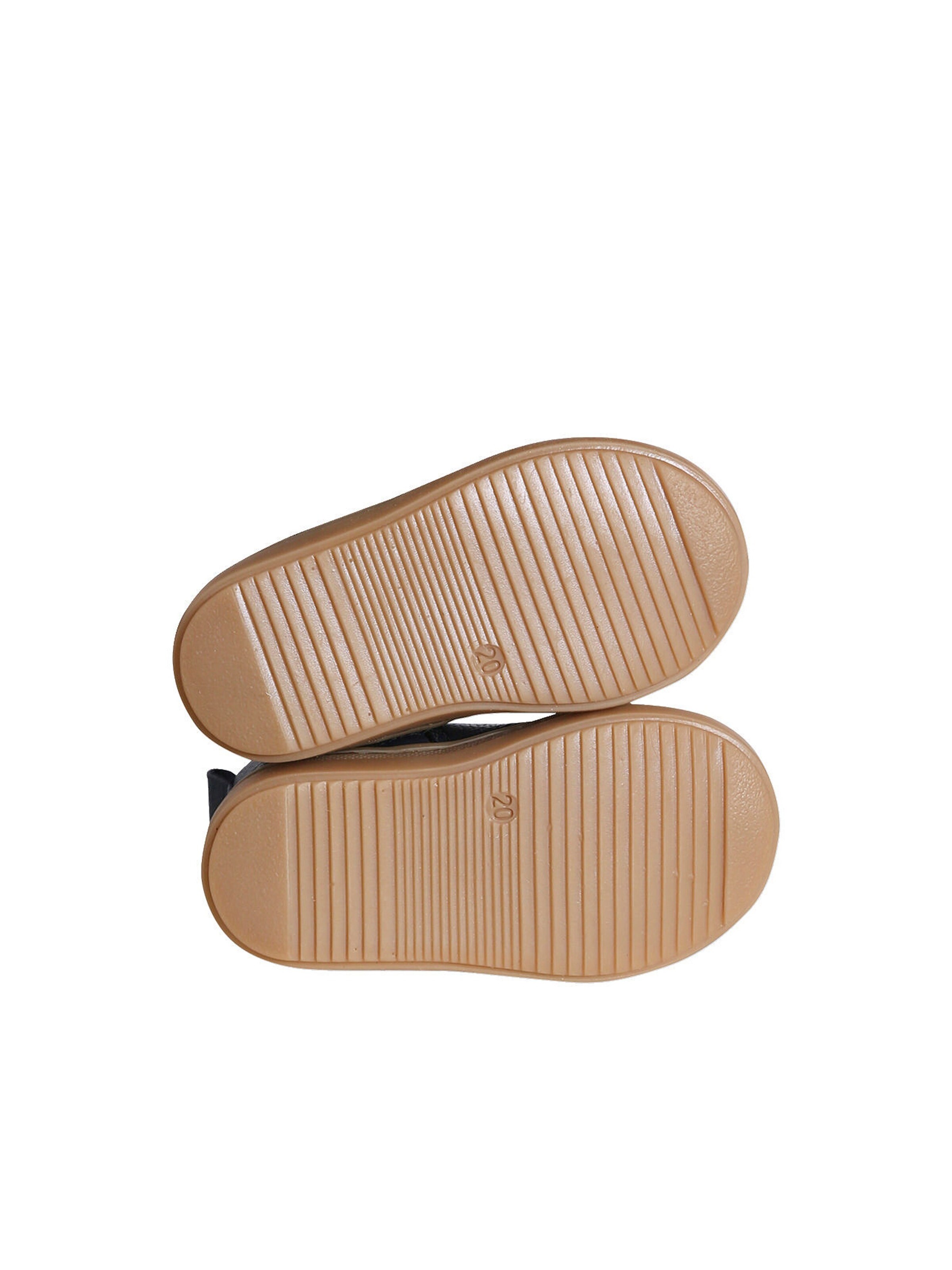 Vertbaudet Baby Leder-Boots mit Reißverschluss marine