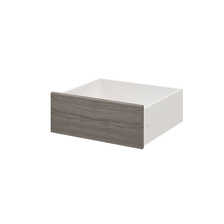 Tiroir intérieur effet chêne grisé GoodHome Atomia H. 17 x L. 46,4 x P. 39 cm