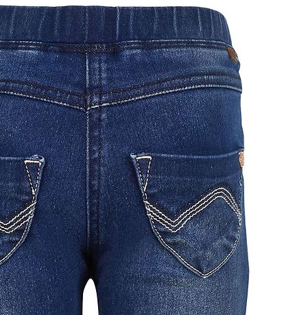 Minymo Hosen - Stretch Slim Fit - Blau