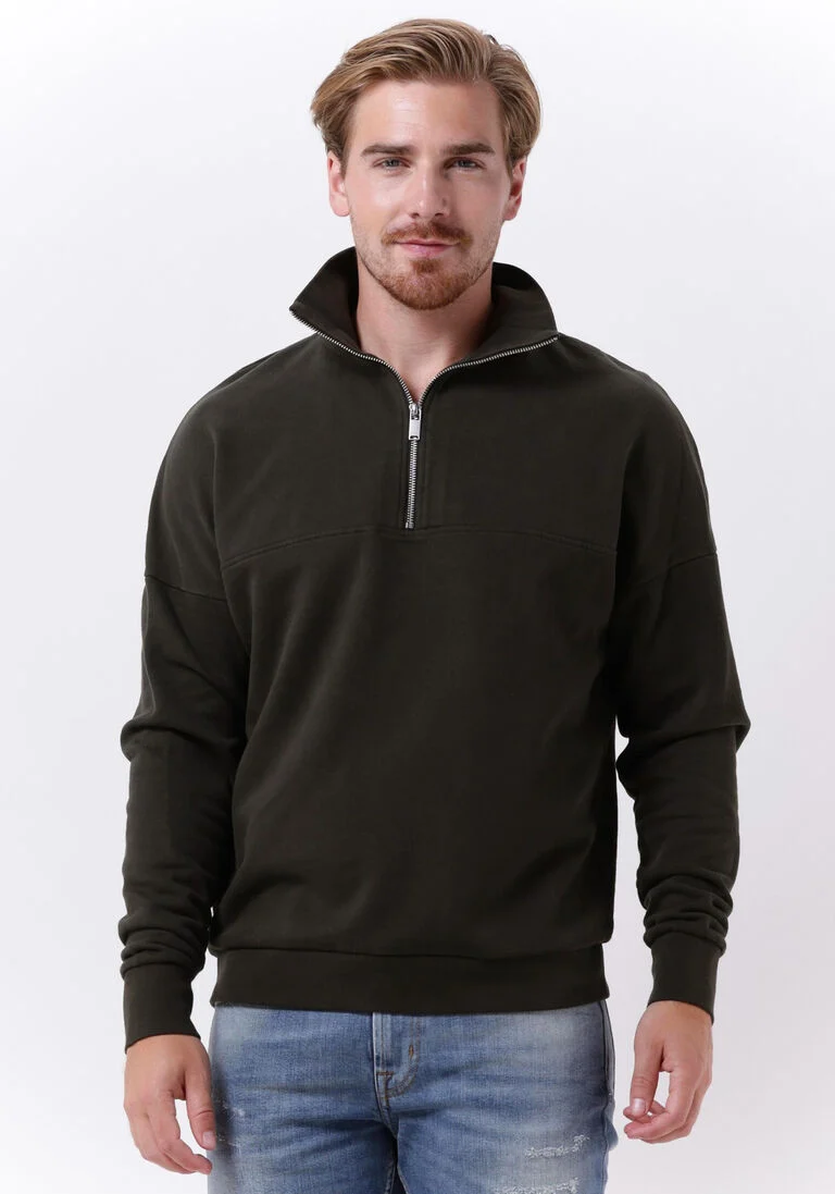 DRYKORN groene drykorn sweater raoul 522010