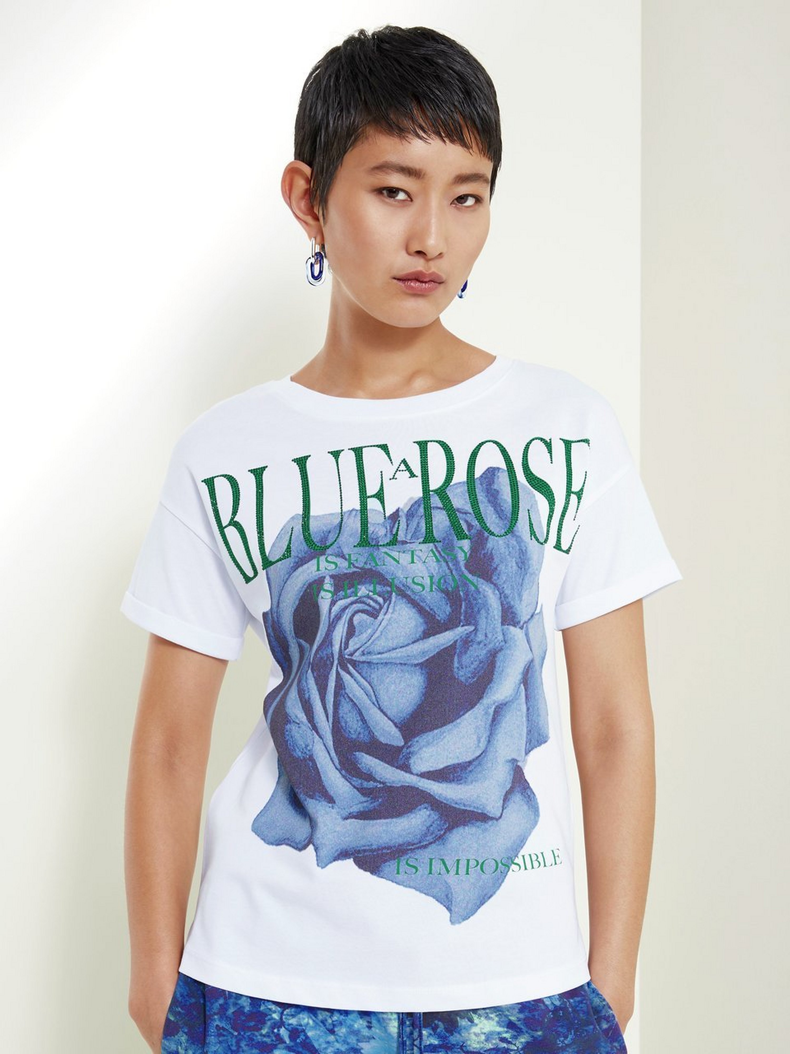Rundhals-Shirt