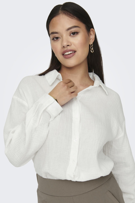 Jacqueline de Yong witte dames blouse