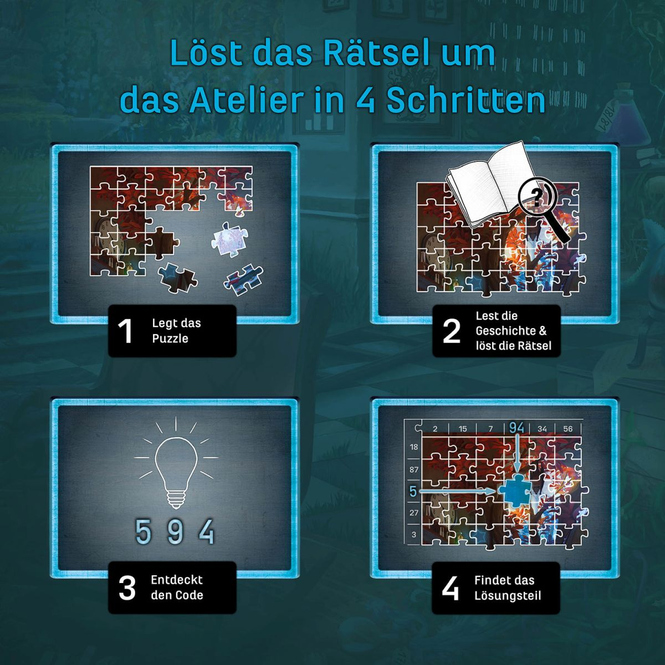 EXIT® - Das Puzzle - Das verborgene Atelier