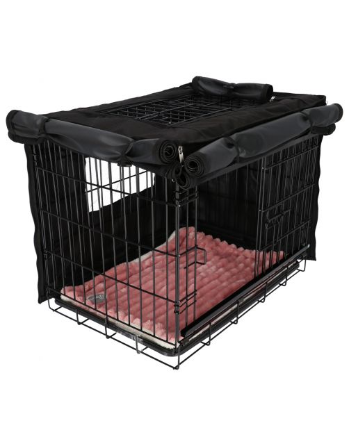 Adori Benchhoes Zwart - Hondenbench