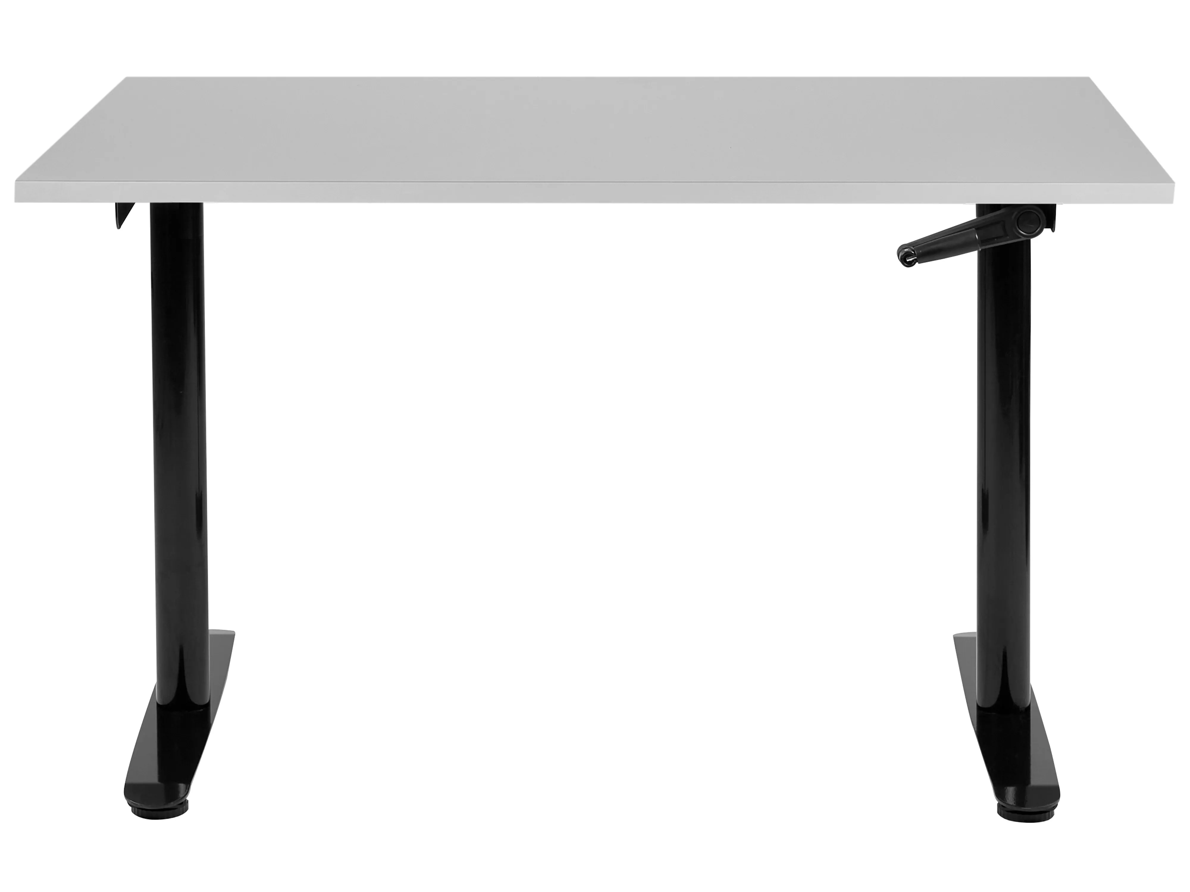 Handmatig verstelbaar sta-bureau DESTINAS Grijs/zwart 120 cm 72 cm