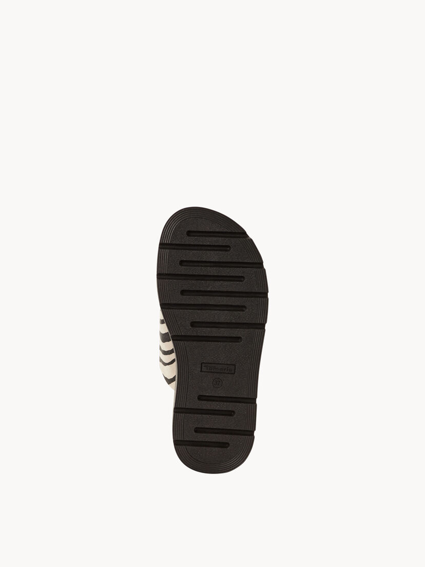 Leren Slipper - zwart