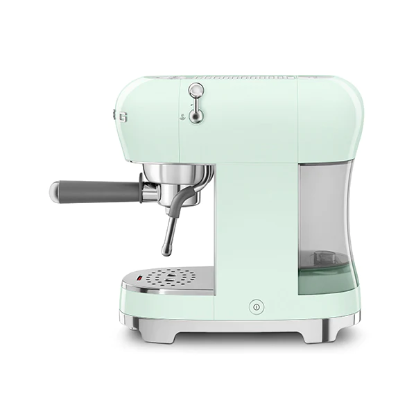 Machine à café expresso 1 L 1350 W ECF02PGEU vert d'eau Smeg