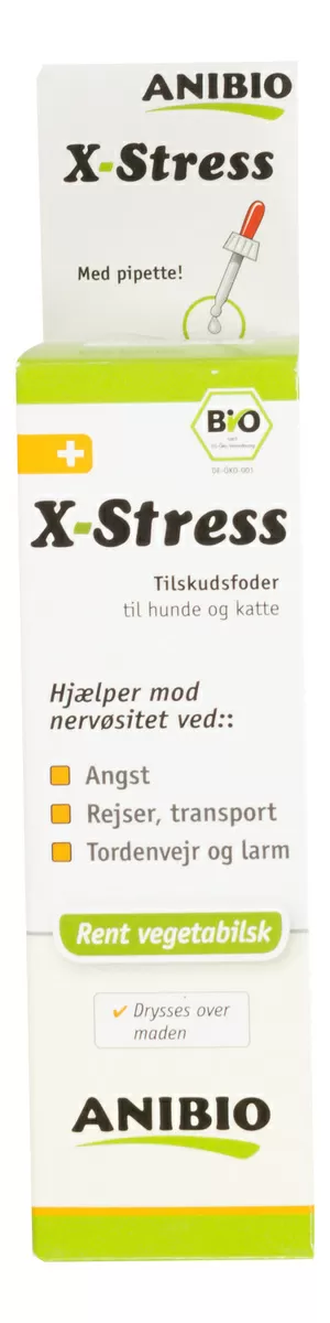 Anibio X-Stress dråber, adfærd og balance - 30ml.