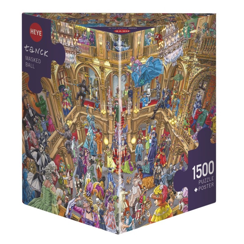 Puzzle 1500 pièces - Tanck - Bal Masqué