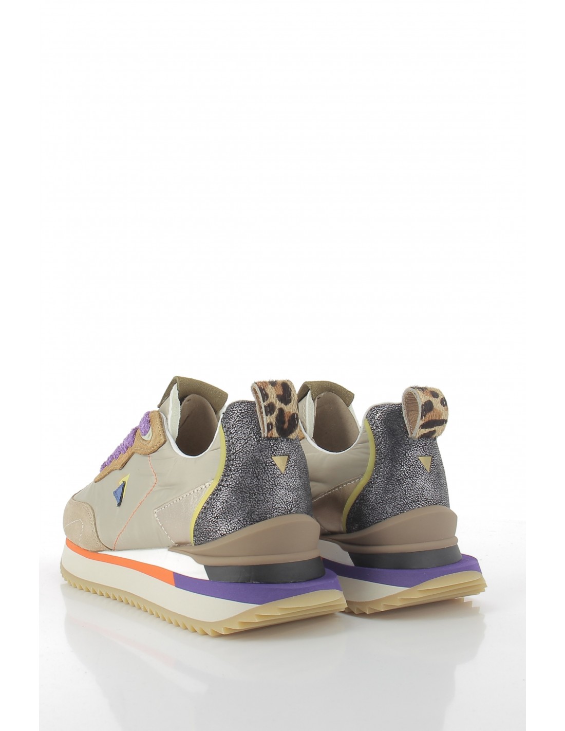 0-105 Baskets de ville femme lenox terra multicolor