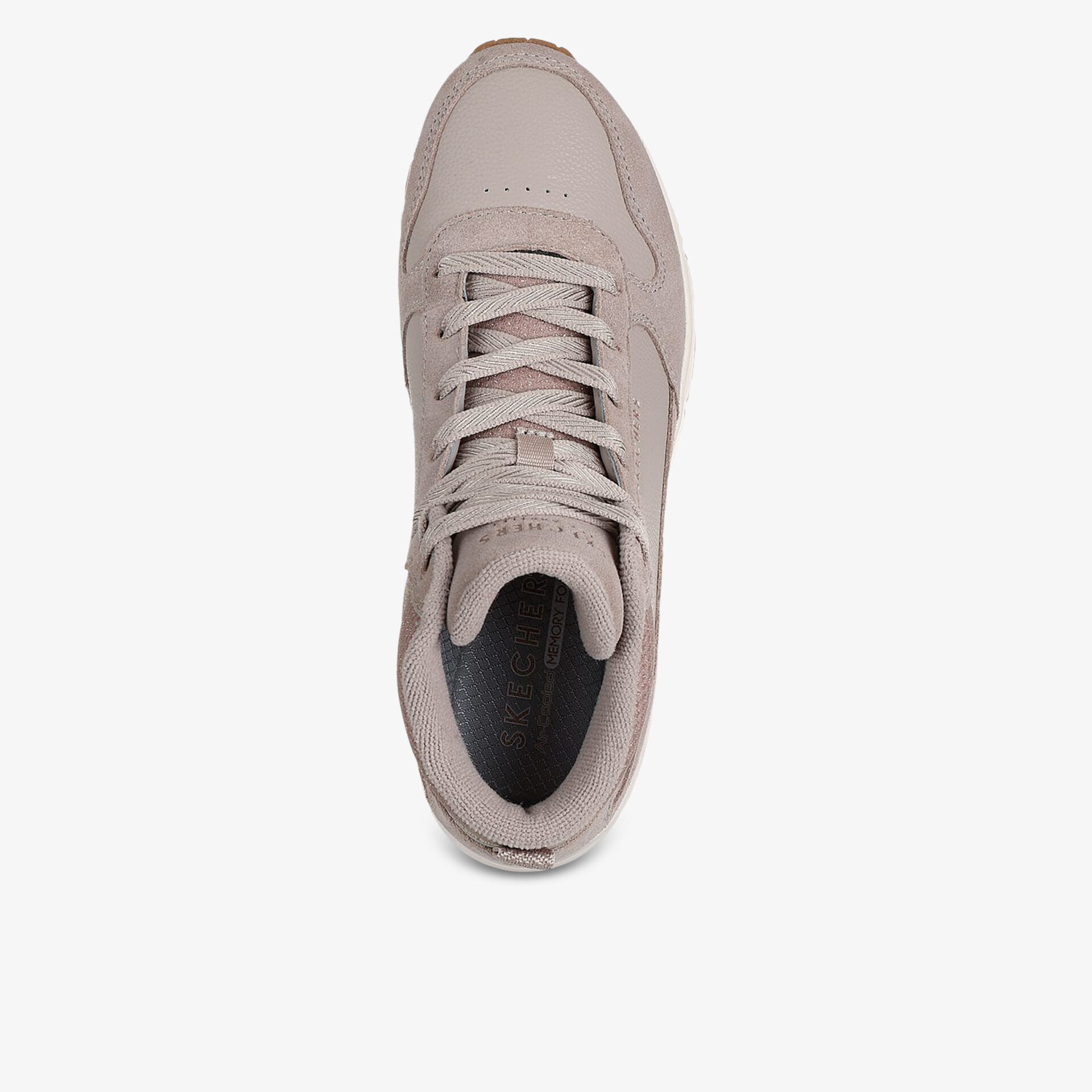 SKECHERS UNO STACRE SHINE Damen Sneaker High beige