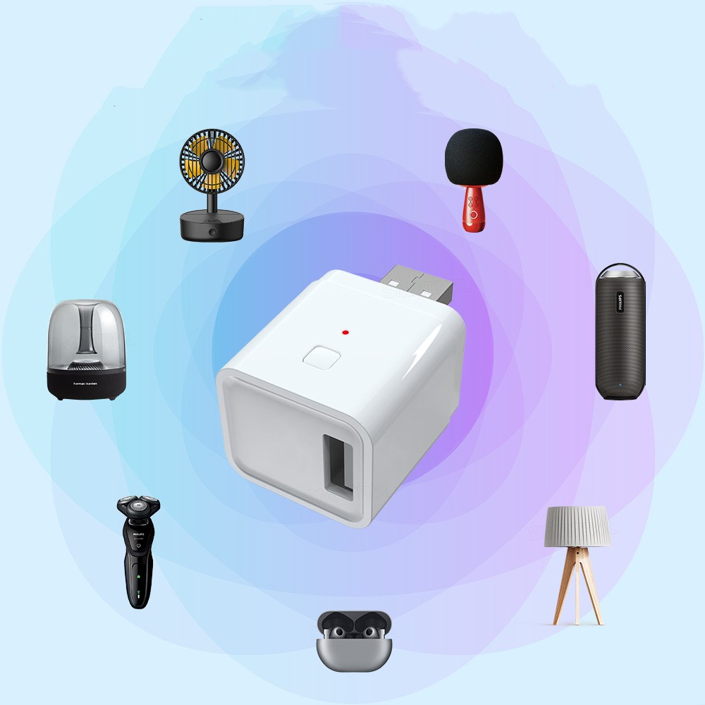WLAN EASY-USB Smart Schalter MQTT Intelligente Zeitschaltuhr   Sprachsteuerung für MacOS/Windows/iOS/Android - Weiss