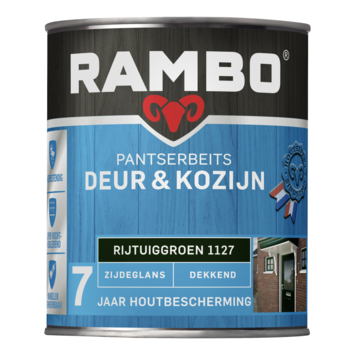 Rambo Pantserbeits Deur & Kozijn zijdeglans dekkend rijtuiggroen 750 ml