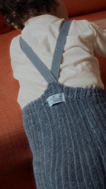 Strømpebukse Teddy Ribb – u/ fot, m/ seler | Granny Footless Tights