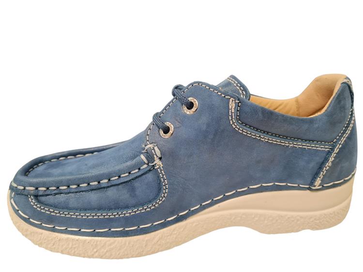 Wolky 06216 Roll Shoe blauw