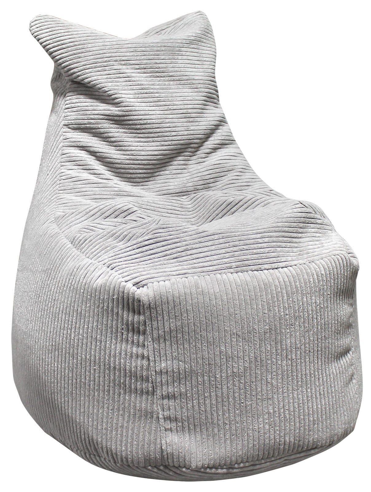 Sitzsack Modus 65x85x80 cm Cord poso 110 hellgrau