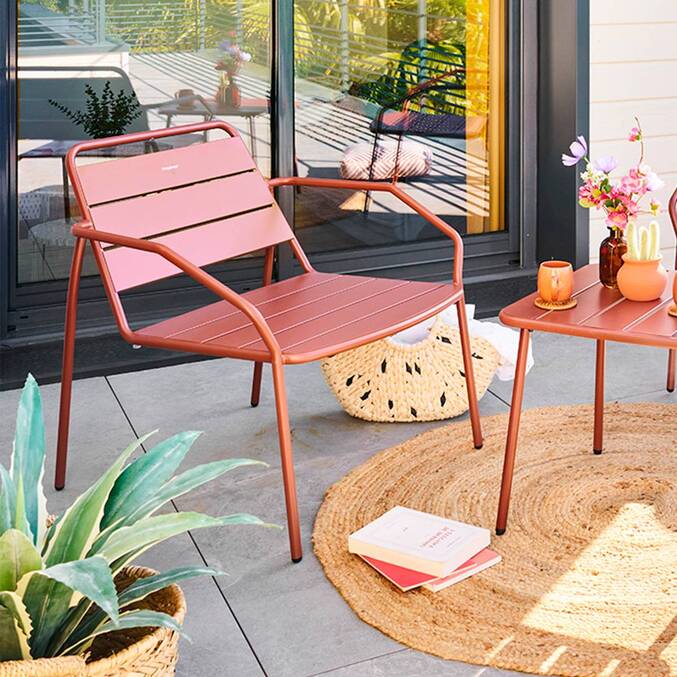 Fauteuil de jardin PHUKET Acajou