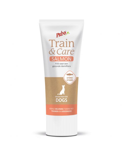 Prins Train & Care Dog Paté - Hondensnacks - Zalm 75 g