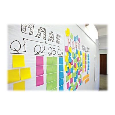 Post-it - Bloc notes Super Sticky - jaune jonquille - 76 x 127 mm