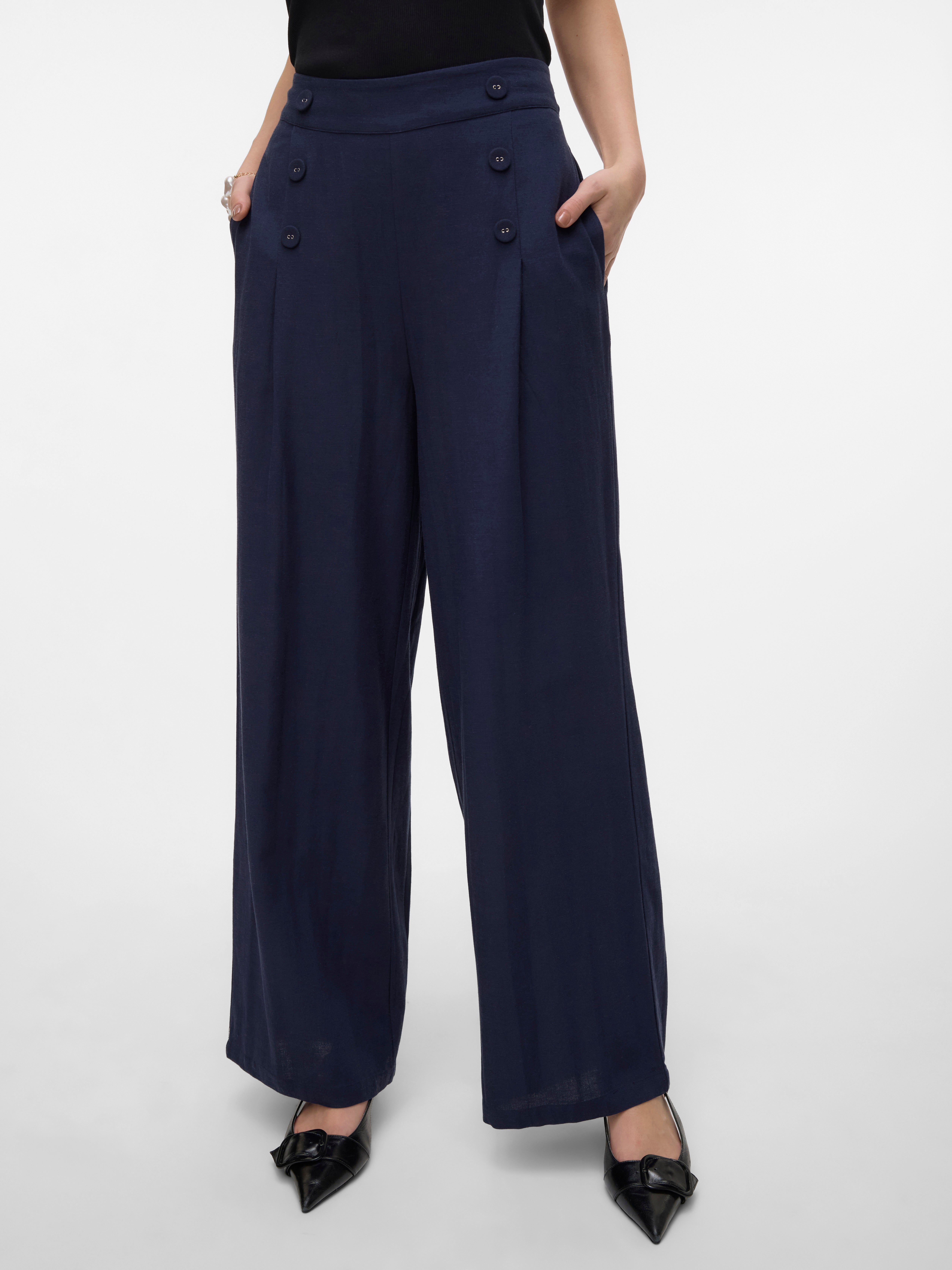 VMGISELLE High waist Broek