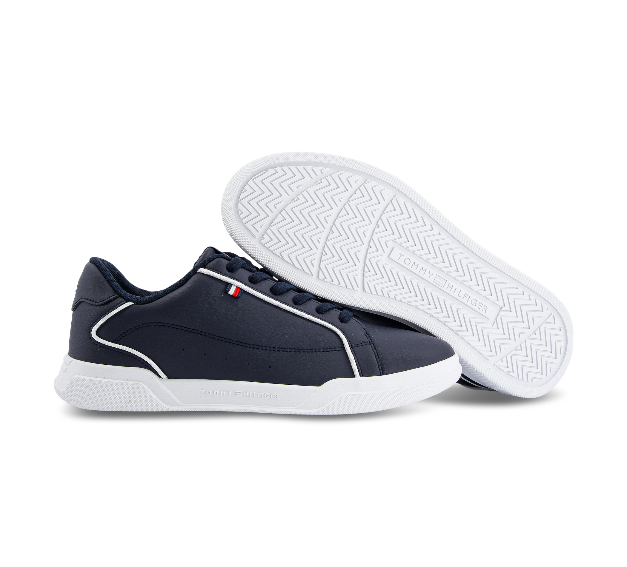 Tommy Hilfiger Lo Cup Leather - Sneaker low