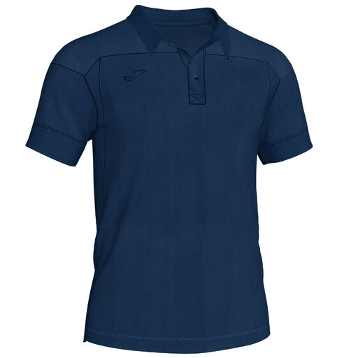 Camisa polo de manga curta Joma Winner II, azul