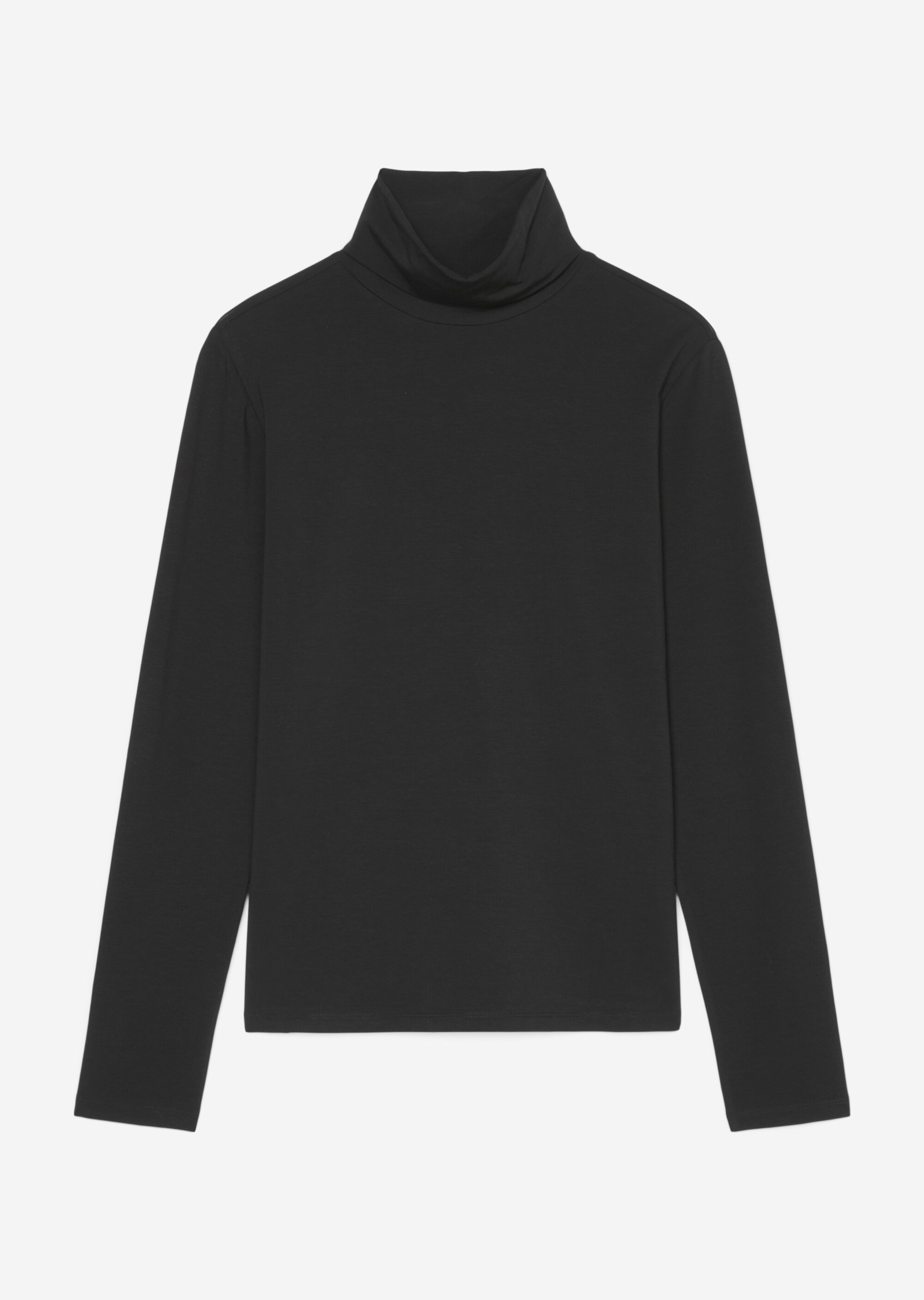 Rollkragen-Longsleeve regularmit TENCEL™ Modal