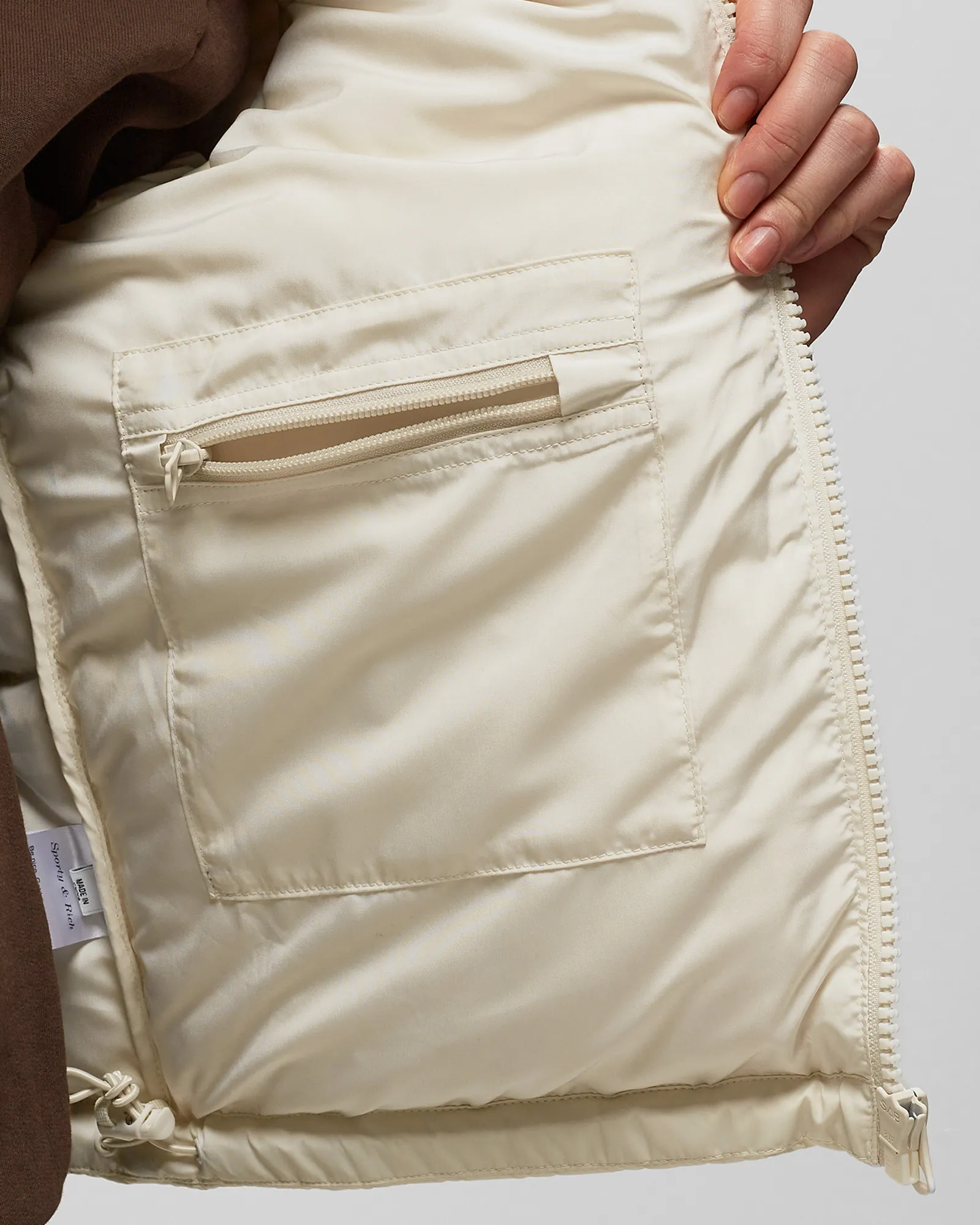 Sporty & Rich Crown LA Puffer Jacket