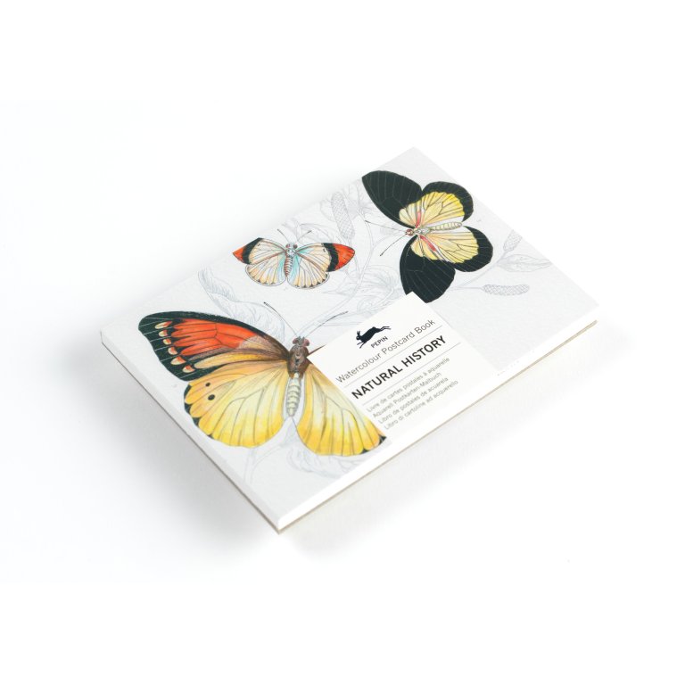 Pepin Künstler-Postkarten-Malbuch Aquarellpapier