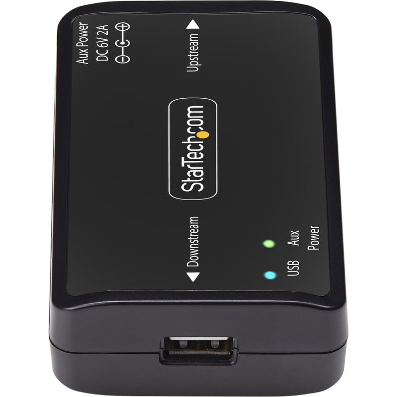 StarTech.com Isolateur Galvanique USB, Jusqu'à 6KV, Isolateur de Bruit Électrique, IP40, Montage sur Rail DIN, Filtre d'Alimentation Isolé, USB 2.0/1.1, 5V/250mA, Plug-and-Play, TAA