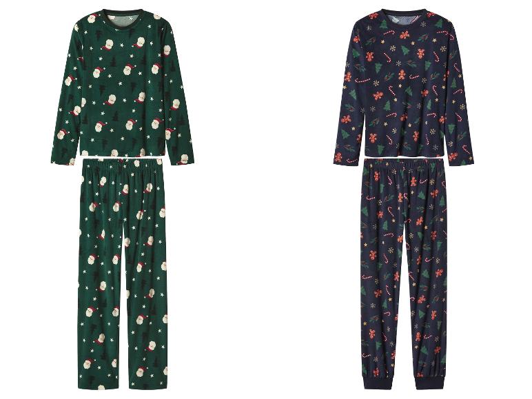 Velours kinder kerstpyjama
