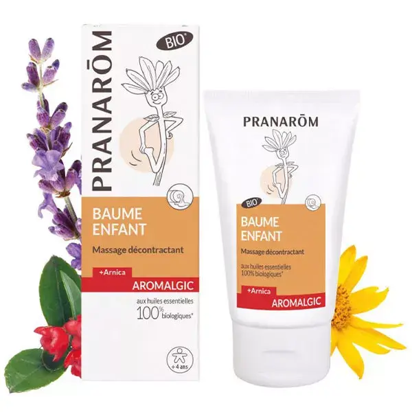 Bálsamo Relaxante Orgânico Aromático Infantil Pranarom 40ml