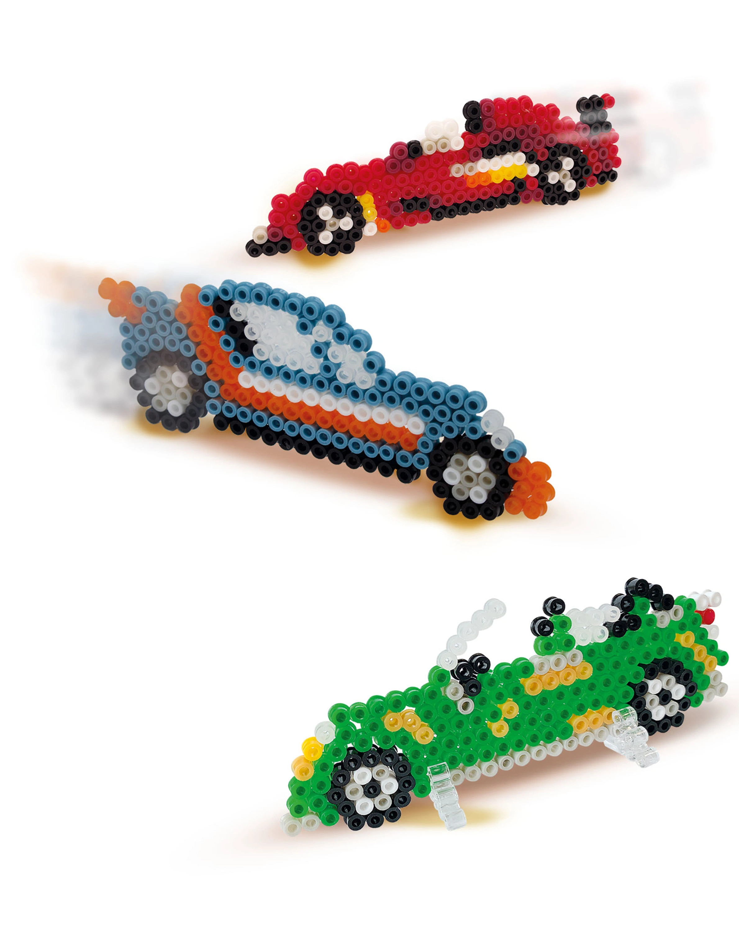 Bügelperlen-Set AUTO mit Stecktafel