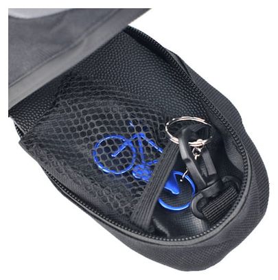 Sacoche de selle - Vélo de course VTT - Gris Noir - Pannier Bagage