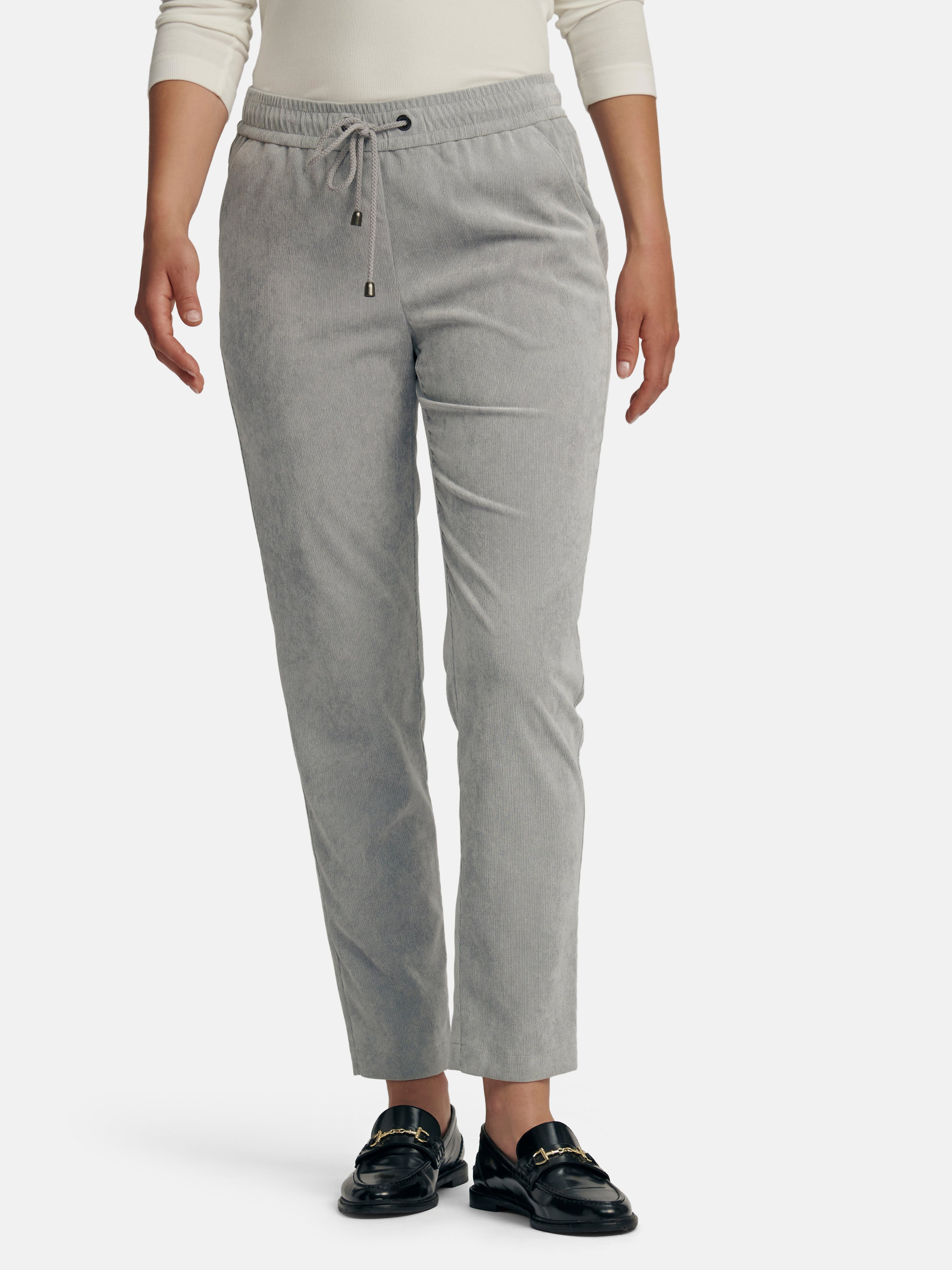 Feincord-Schlupf-Hose